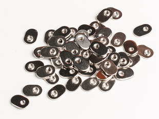 Pile of 50 Aluminum Extrusion Oval T-Nuts