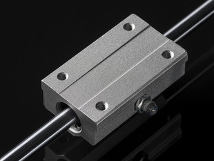 Linear Bearing Platform on a round shaft