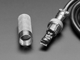 SHT-10 Mesh-protected Weather-proof Temperature/Humidity Sensor with mesh cover removed, showing sensor