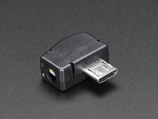 Angled shot of Voice-Controlled Flashlight module.