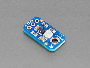 Angled Shot of the Analog UV Light Sensor Breakout - GUVA-S12SD.
