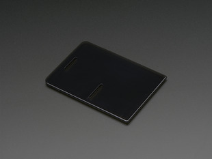 Angled shot of Raspberry Pi Model B+ / Pi 2 / Pi 3 Case Lid - Smoke Gray.