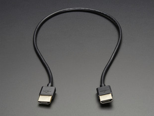 Slim HDMI Cable - 450mm / 1.5 feet long