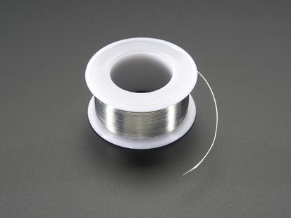 Solder Wire - RoHS Lead Free - 0.5mm/.02" diameter.
