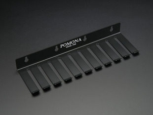 Angled shot of Back Pomona Test Lead Holder.