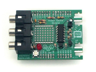 Top view shot of Video Game Shield Kit.