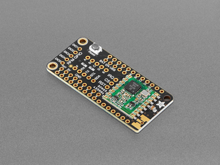 Angled shot of LoRa radio board.