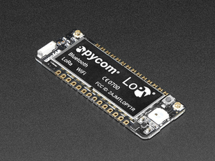 Angled shot of Pycom LoPy.