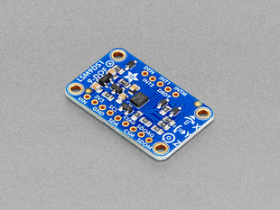 Angled Shot of the Adafruit 9-DOF Accel/Mag/Gyro+Temp Breakout Board - LSM9DS1