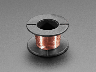 Spool of thin Enameled Copper Magnet Wire