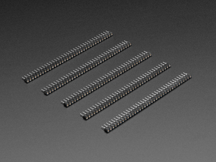 Pack of 5 of 36-pin Swiss Female Socket Headers