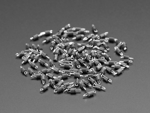 100 Small PCB Test Points - Black
