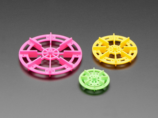 Paddle Wheel three Pack for TT Gearbox Motor