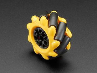 Right Mecanum Wheel for TT Motor or Cross Axles