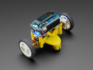 Angled shot of assembled ScoutMaker Robot.