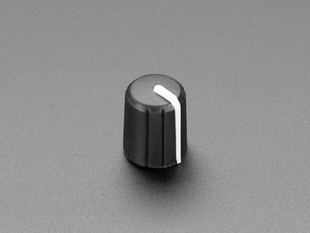 Angled shot of rotary knob.