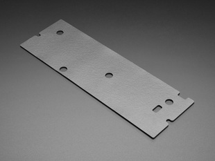 Angled shot of felt padding for keyboard enclosures.
