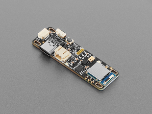 Angled shot of thin, rectangular Bluetooth LED driver board.