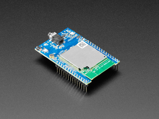 Angled shot of Realtek Ameba Mini Board.