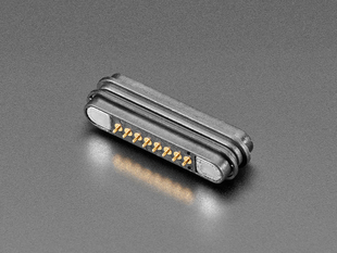 DIY Magnetic Connector - Straight Angle Eight Contact Pins