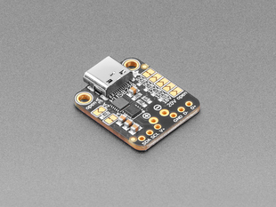 Angled shot of PD sink breakout board.