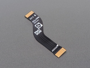 Angled Shot of the PCIe Flex Cable for NVMe Base and Raspberry Pi 5 – PCIe Pipe - 50mm
