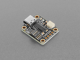 Angled Shot of the Adafruit CH9328 UART to HID Keyboard.
