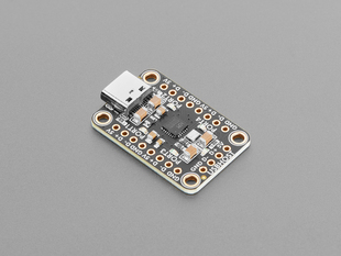 Reverse angled shot of black, rectangular, USB hub breakout.