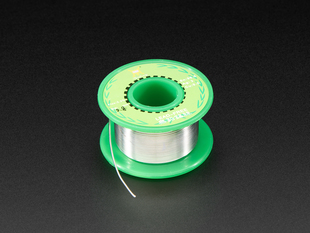 Solder Spool - 1/4 lb SAC305 RoHS lead-free / 0.031" rosin-core .