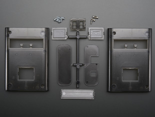 Top down view of Smoke Translucent Enclosure for Arduino.