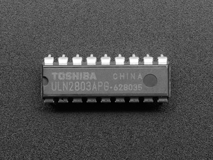 ULN2803 8 Channel Darlington Driver. Solenoid/Unipolar Stepper chip.